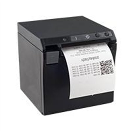 MINIPRINTER EC LINE EC-PM-X30, NEGRO, TERMICA, 80 MM, USB, ETHERNET (RED), RJ11, CORTE AUTOMATICO, 300 MM/SEG