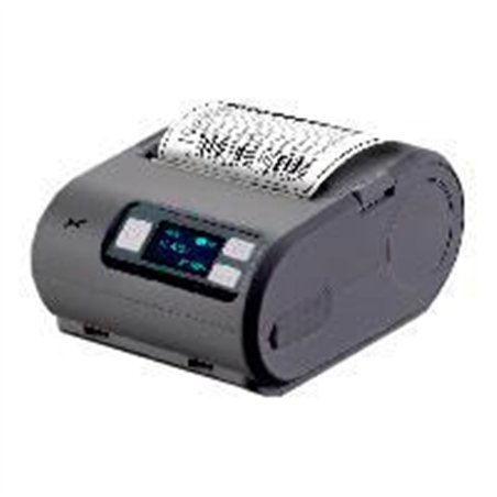 MINIPRINTER EC LINE TERMICA EC-MP-300, 80MM, PORATIL CONEXION USB, BLUETOOTH, NEGRA, INCLUYE FUNDA
