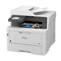 MULTIFUNCIONAL LASER LED COLOR BROTHER MFCL3780CDW 31 PPM, 30 HOJAS BANDEJA MULTIUSO, PANTALLA TACTIL LCD 3.5, ENTHERNET, WIFI, 