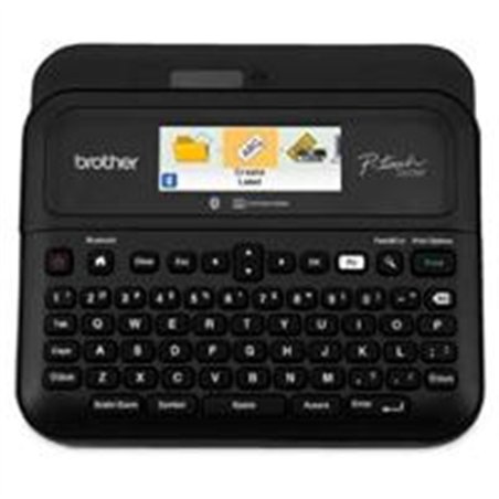 ROTULADORA PTD610BT BROTHER ELECTRONICO PROFESIONAL CON CONEXION A PC. BLUETOOTH, USB, COMPATIBLE CON CINTAS LAMINADAS DE 3.5MM 