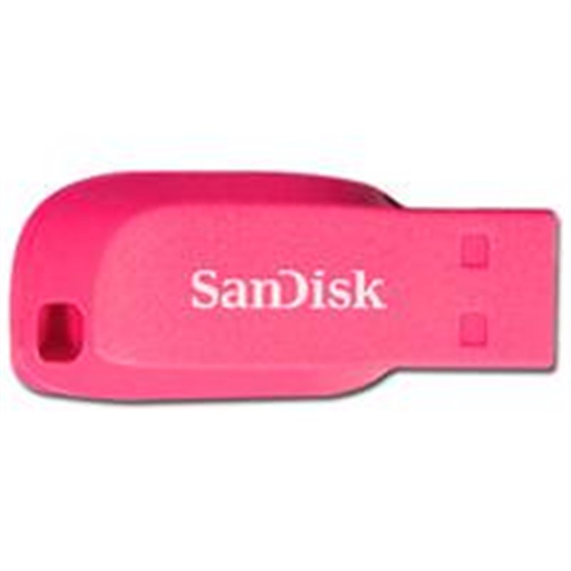MEMORIA SANDISK 16GB USB 2.0 CRUZER BLADE Z50 ELECTRIC PINK SDCZ50C-016G-B35PE