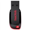 MEMORIA SANDISK 128GB USB 2.0 CRUZER BLADE Z50 NEGRO C/ROJO SDCZ50-128G-B35