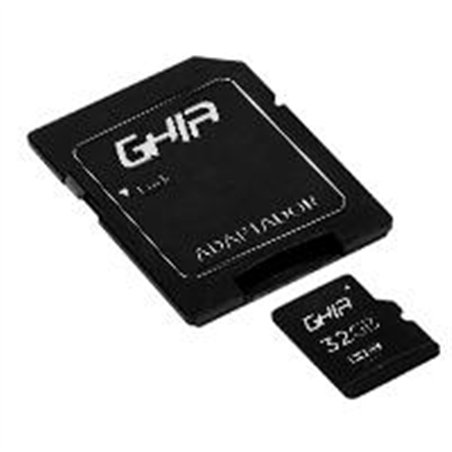 MEMORIA GHIA 32 GB TIPO MICRO SD CLASE 10 CON ADAPTADOR