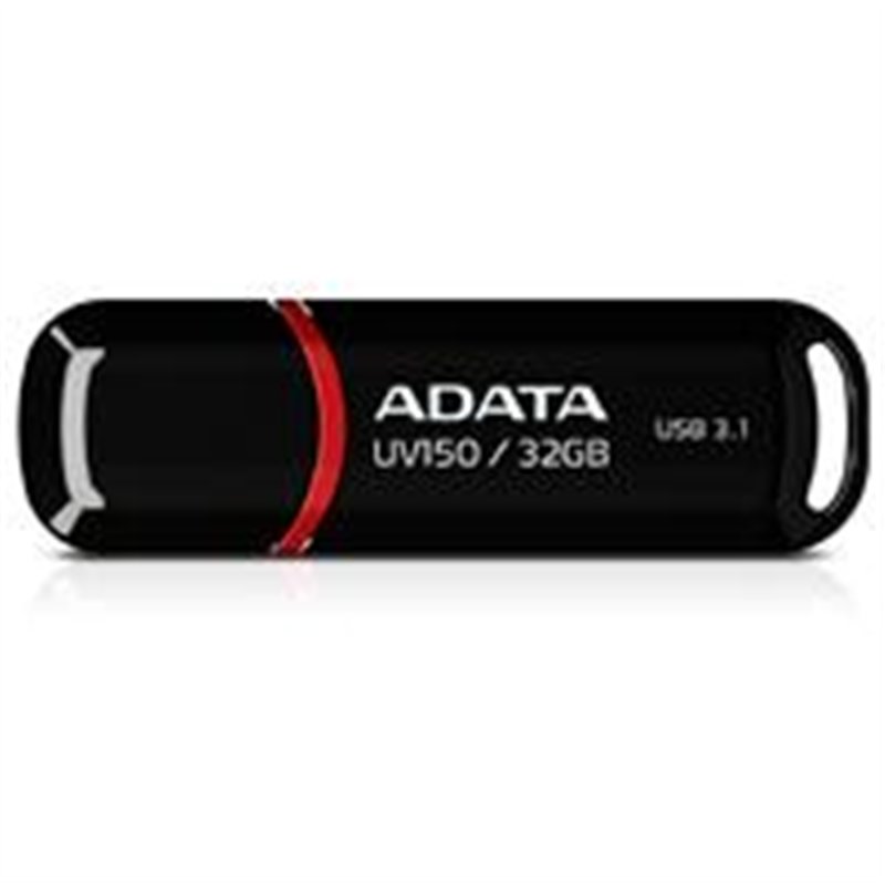 MEMORIA ADATA 32GB USB 3.2 UV150 NEGRO (AUV150-32G-RBK)