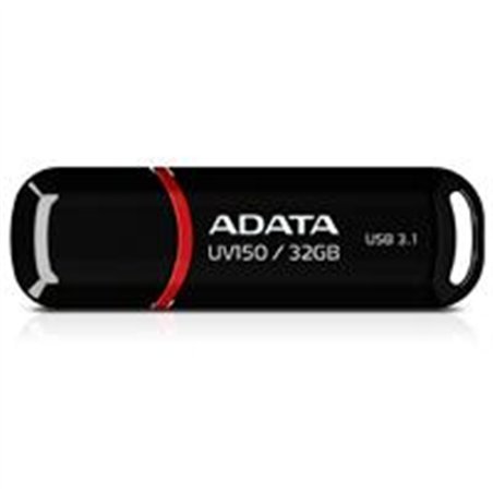 MEMORIA ADATA 32GB USB 3.2 UV150 NEGRO (AUV150-32G-RBK)