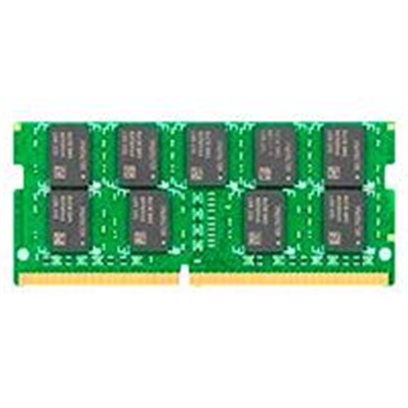 MEMORIA RAM SYNOLOGY D4ECSO-2666-16G PARA NAS SYNOLOGY COMPATIBLE CON RS1221RP+, RS1221+, DS1821+, DS1621XS+, DS1621+, RS820RP+,