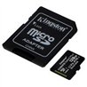 MEMORIA FLASH MICRO SD KINGSTON SDXC CANVAS SELECT PLUS 128GB 100R UHS-I U1 V10 C/ADAPTADOR (SDCS2/128GB)