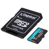 MEMORIA FLASH MICRO SD KINGSTON SDXC CANVAS GO PLUS 64GB 170R UHS-I U3 V30 C/ADAPTADOR (SDCG3/64GB)