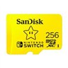 MEMORIA SANDISK MICRO SDXC 256GB NINTENDO SWITCH 100MB/S 4K U3 V30 SDSQXAO-256G-GNCZN