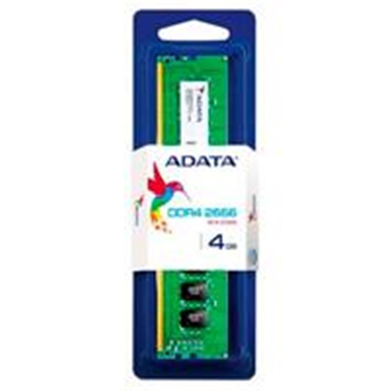 MEMORIA ADATA UDIMM DDR4 4GB PC4-21300 2666MHZ CL19 288PIN 1.2V PC (AD4U26664G19-SGN)