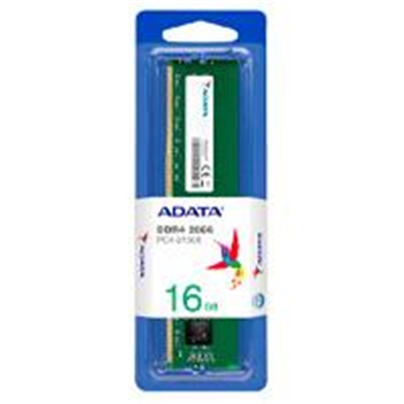 MEMORIA ADATA UDIMM DDR4 16GB PC4-21300 2666MHZ CL19 288PIN 1.2V PC (AD4U266616G19-SGN)
