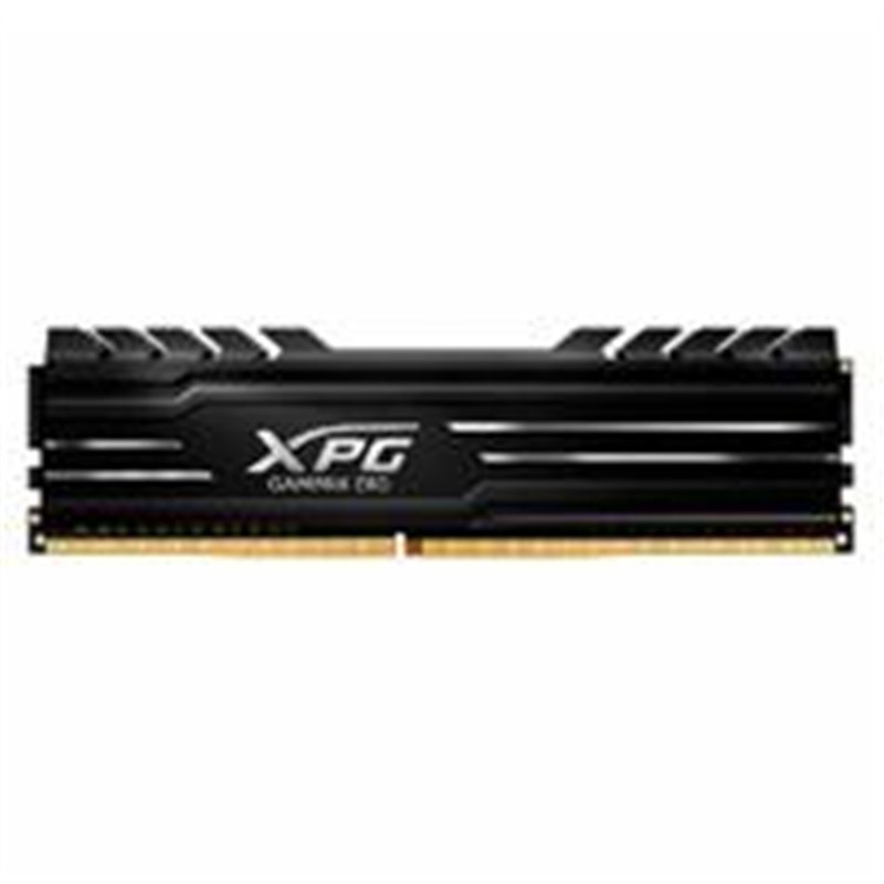 MEMORIA XPG GAMMIX D10 UDIMM DDR4 16GB PC4-25600 3200MHZ CL16 1.2V CON DISIPADOR PC/GAMER COLOR NEGRO (AX4U320016G16A-SB10)