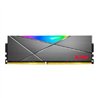 MEMORIA XPG SPECTRIX D50 UDIMM DDR4 8GB PC4-25600 3200MHZ CL16 1.35V RGB CON DISIPADOR PC/GAMER COLOR GRIS ( AX4U32008G16A-ST50)