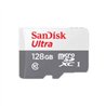 MEMORIA SANDISK MICRO SDXC 128GB ULTRA 100MB/S CLASE 10 C/ADAPTADOR SDSQUNR-128G-GN3MA