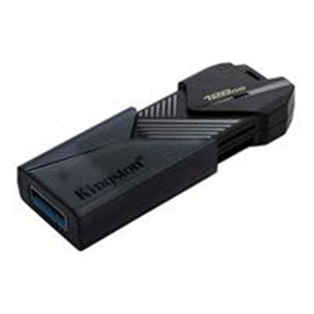 MEMORIA FLASH USB KINGSTON DATA TRAVELER EXODIA ONYX 128GB GEN 1 3.2 TIPO A C/TAPA MVIL NEGRO DTXON/128GB