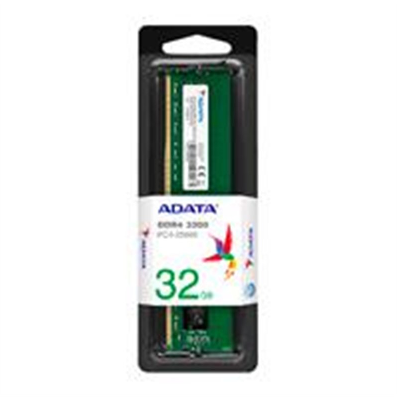 MEMORIA ADATA UDIMM DDR4 32GB PC4-25600 3200MHZ 288PIN 1.2V PC (AD4U320032G22-SGN)