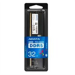 MEMORIA ADATA UDIMM DDR5 32GB PC5-38400 4800MHZ CL40 288PIN 1.1V PC (AD5U480032G-S)