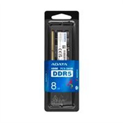 MEMORIA ADATA SODIMM DDR5 8GB PC5-38400 4800MHZ CL40 260PIN 1.1V LAPTOP/AIO/MINI PCS (AD5S48008G-S)