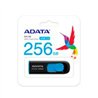MEMORIA ADATA 256GB USB 3.2 UV128 RETRACTIL NEGRO AZUL (AUV128-256G-RBE)