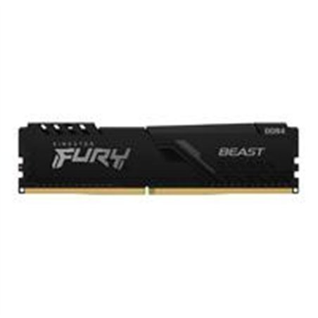 MEMORIA RAM KINGSTON DIMM DDR4 32GB 3200MT/S FURY BEAST BLACK XMP CL16 288PIN 1.35V C/DISIPADOR DE CALOR P/PC/GAMER/ALTO RENDIMI