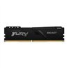 MEMORIA RAM KINGSTON DIMM DDR4 32GB 3200MT/S FURY BEAST BLACK XMP CL16 288PIN 1.35V C/DISIPADOR DE CALOR P/PC/GAMER/ALTO RENDIMI