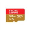 MEMORIA SANDISK MICRO SDXC 512GB EXTREME 190MB/S 4K CLASE 10 A2 V30 C/ADAPTADOR SDSQXAV-512G-GN6MA