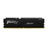 MEMORIA RAM KINGSTON DIMM DDR5 32GB 5200MT/S FURY BEAST BLACK XMP CL40 288PIN 1.25V C/DISIPADOR DE CALOR P/PC/GAMER/ALTO RENDIMI
