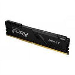 MEMORIA RAM KINGSTON DIMM DDR4 16GB 3600MT/S FURY BEAST BLACK CL18 288PIN 1.35V C/DISIPADOR DE CALOR P/PC/GAMER/ALTO RENDIMIENTO