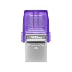 MEMORIA FLASH USB KINGSTON DATA TRAVELER MICRODUO 128GB 3C TYPE A-C (DTDUO3CG3/128GB)