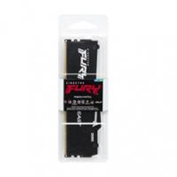 MEMORIA RAM KINGSTON DIMM DDR5 8GB 5200MT/S FURY BEAST BLACK RGB CL40 288PIN 1.25V C/DISIPADOR DE CALOR P/PC/GAMER/ALTO RENDIMIE