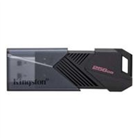 MEMORIA FLASH USB KINGSTON DATA TRAVELER EXODIA ONYX 256GB GEN 1 3.2 TIPO A NEGRO (DTXON/256GB)