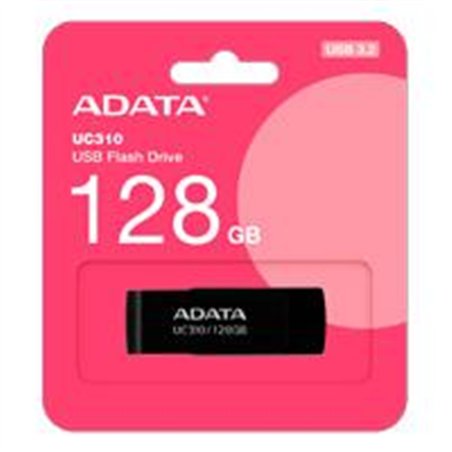 MEMORIA ADATA 128GB USB 3.2 UC310 NEGRO (UC310-128G-RBK)