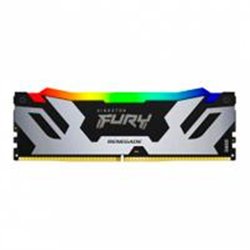 MEMORIA RAM KINGSTON DIMM DDR5 16GB 6400MT/S FURY RENEGADE SILVER XMP RGB CL32 288PIN 1.4V C/DISIPADOR DE CALOR P/PC/GAMER/ALTO 