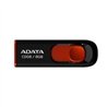 MEMORIA ADATA 16GB USB 2.0 C008 RETRACTIL NEGRO- ROJO (AC008-16G-RKD)