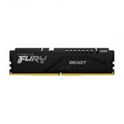 MEMORIA RAM KINGSTON DIMM DDR5 16GB 5600MT/S FURY BEAST BLACK XMP CL40 288PIN 1.25V C/DISIPADOR DE CALOR P/PC/GAMER/ALTO RENDIMI