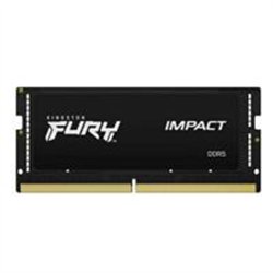MEMORIA RAM KINGSTON SODIMM DDR5 64GB (2X32GB) 5600MT/S FURY IMPACT BLACK CL40 262PIN 1.1V C/DIFUSOR DE CALOR P/LAPTOP (KIT 2)(K