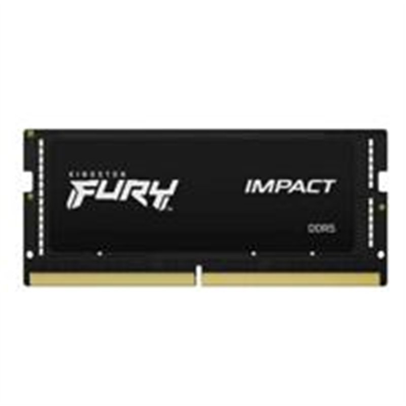 MEMORIA RAM KINGSTON SODIMM DDR5 64GB (2X32GB) 5600MT/S FURY IMPACT BLACK CL40 262PIN 1.1V C/DIFUSOR DE CALOR P/LAPTOP (KIT 2)(K