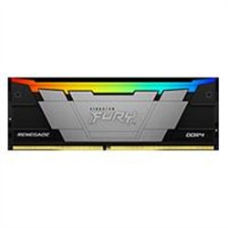 MEMORIA RAM KINGSTON DIMM DDR4 16GB 3200MT/S FURY RENEGADE BLACK XMP RGB CL16 288PIN 1.35V C/DISIPADOR DE CALOR P/PC/GAMER/ALTO 