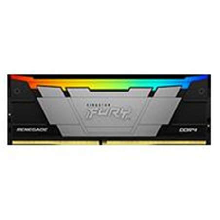 MEMORIA RAM KINGSTON DIMM DDR4 16GB 3200MT/S FURY RENEGADE BLACK XMP RGB CL16 288PIN 1.35V C/DISIPADOR DE CALOR P/PC/GAMER/ALTO 