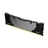 MEMORIA RAM KINGSTON DIMM DDR4 8GB 3200MT/S FURY RENEGADE BLACK XMP CL16 288PIN 1.35V C/DISIPADOR DE CALOR P/PC/GAMER/ALTO RENDI
