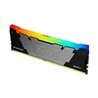 MEMORIA RAM KINGSTON DIMM DDR4 8GB 3200MT/S FURY RENEGADE BLACK XMP RGB CL16 288PIN 1.35V C/DISIPADOR DE CALOR P/PC/GAMER/ALTO R
