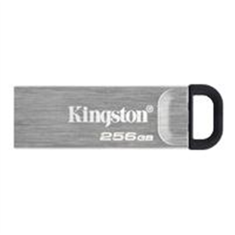 MEMORIA FLASH USB KINGSTON DATA TRAVELER KYSON 256GB GEN 1 3.2 TIPO A METALICA (DTKN/256GB)