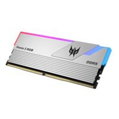 MEMORIA PREDATOR VESTA II UDIMM DDR5 64GB (2X32GB) 6000 MT/S CL30 GAMING RGB COLOR PLATA (BL.9BWWR.334)