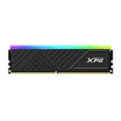 MEMORIA XPG SPECTRIX D35G UDIMM DDR4 16GB PC4-25600 3200MHZ CL16 288PIN 1.35V RGB CON DISIPADOR PC/GAMER COLOR NEGRO (AX4U320016