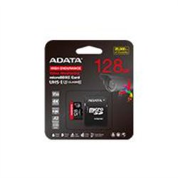 MEMORIA ADATA MICRO SDXC/SDHC 128GB UHS-I VIDEOVIGILANCIA 24/7 100MB/85MB 4K CLASE 10 U3 V30 A2 C/ADAPTADOR (AUSDX128GUI3V30SHA2