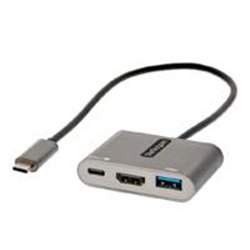 ADAPTADOR MULTIPUERTOS USB C, USB TIPO C A HDMI, 4K, PD 100W, PASS THROUGH, HUB USB 3.0 1XUSBC 1XUSBA, DOCKING STATION - STARTEC