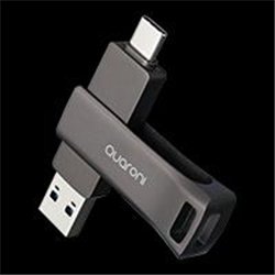 MEMORIA QUARONI 32GB USB 3.2 / DUAL A AND C / OTG / METALICA