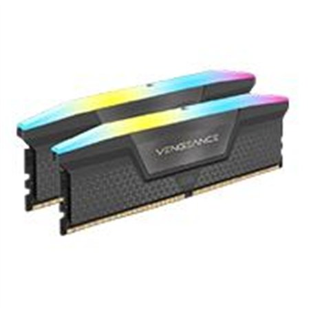 MEMORIA RAM CORSAIR DDR5 VENGEANCE RGB DIMM 32GB 2 X 16 GB 5600 MHZ C40 --BLACK CMH32GX5M2B5600Z40
