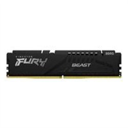 MEMORIA RAM KINGSTON DIMM DDR5 16GB 6000MT/S FURY BEAST BLACK EXPO CL36 288PIN 1.25V C/DISIPADOR DE CALOR P/PC/GAMER/ALTO RENDIM