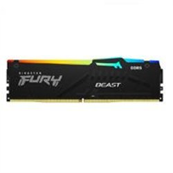MEMORIA RAM KINGSTON DIMM DDR5 16GB 6000MT/S FURY BEAST BLACK EXPO RGB CL36 288PIN 1.35V C/DISIPADOR DE CALOR P/PC/GAMER/ALTO RE